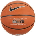 thumbnail image 1 of Nike Baller Basketball Full Size (29.5", Ages 13+) Amber/Black/Metallic Platinum, 1 of 3