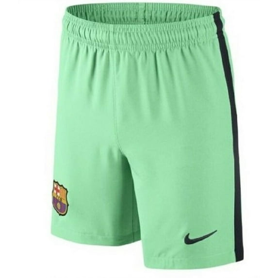 Nike Barcelona Third Soccer Shorts (Green Glow) Men's Large