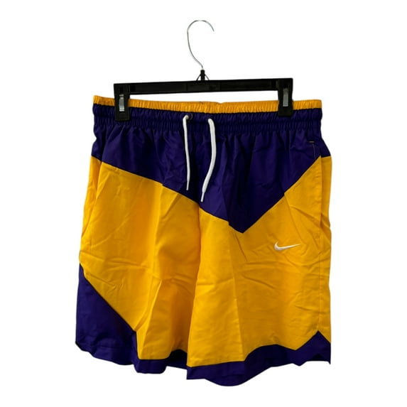Nike Basketball Men's Shorts Size Large Court Purple New Breathable Fabric