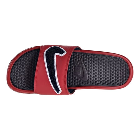 Nike Benassi JDI Chenille Men's Slide Gym Red/Obsidian/White ao2805-600