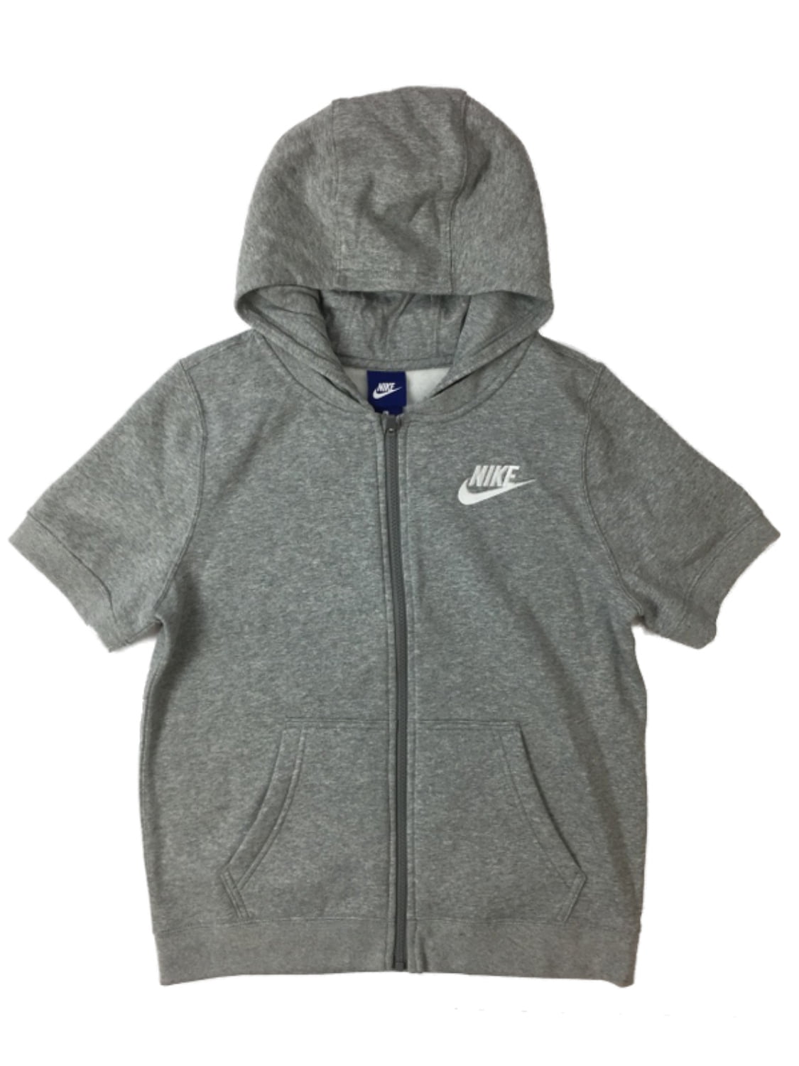 nike short sleeve hoodie youth