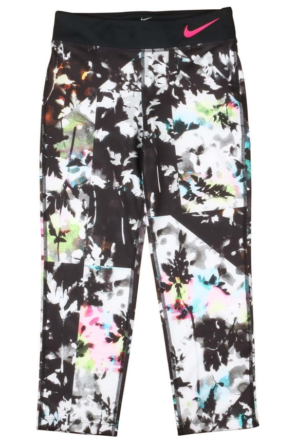 Big Girl's (7-16) Trophy Floral Print Training Capri