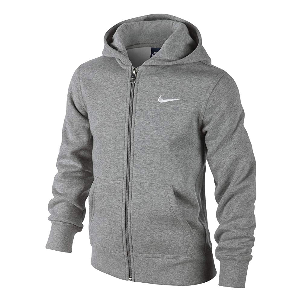 Nike Big Kid Boys Brushed Fleece Full-Zip Hoodie - Walmart.com