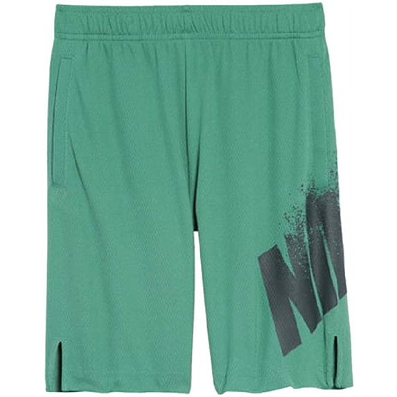 Nike Big Kid Boys Graphic Training Shorts,Green Noise,S
