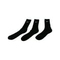 thumbnail image 1 of Nike Black / White Performance Cushioned Crew Socks 3-Pack Athletic - S, 1 of 2