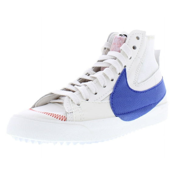Nike Blazer '77 Jumbo DR9868-002 Men's White/Blue Mid Top Sneaker Shoes JC35 (8)