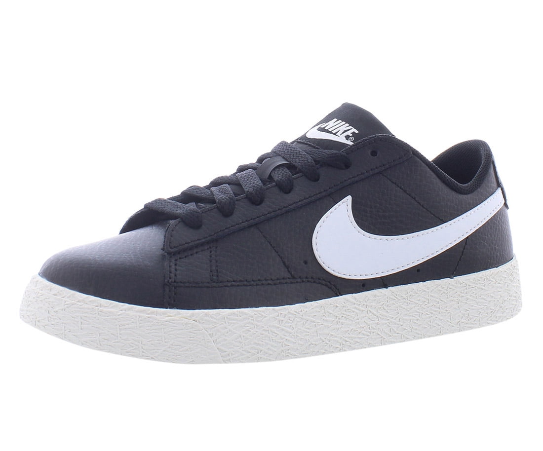Nike Blazer Low GS Shoes Size 4.5, Color: Black/White Sail