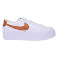 thumbnail image 1 of Nike Blazer Low Platform ESS White/Metallic Copper-Black DQ7571-100 Women's Size 6.5 Medium, 1 of 4