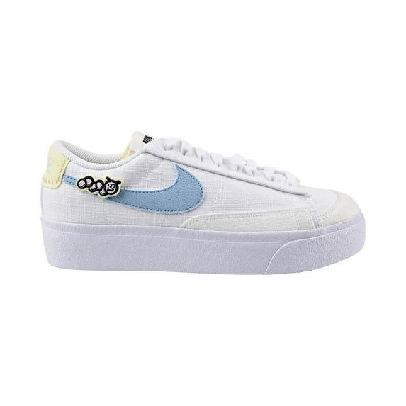 Nike Blazer Low Platform Next Nature Women's Shoes White-Pink Oxford-Pale Ivory dj6376-100