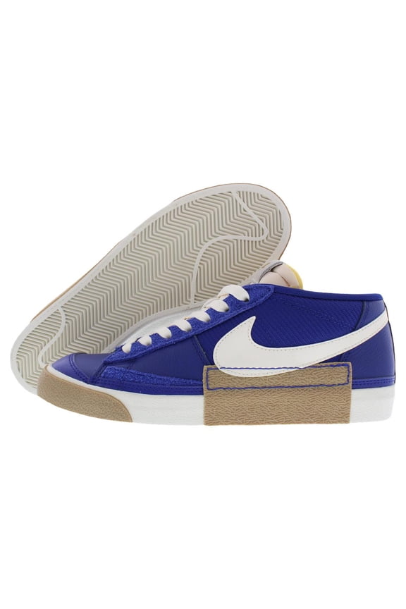 Blazer Low Pro Club Unisex Shoes Size 7, Color: Deep Royal Blue/Plae Ivory