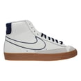 thumbnail image 1 of Nike Blazer Mid '77 PRM Sail/Sail-Midnight Navy DQ7672-100 Men's Size 9.5 Medium, 1 of 4