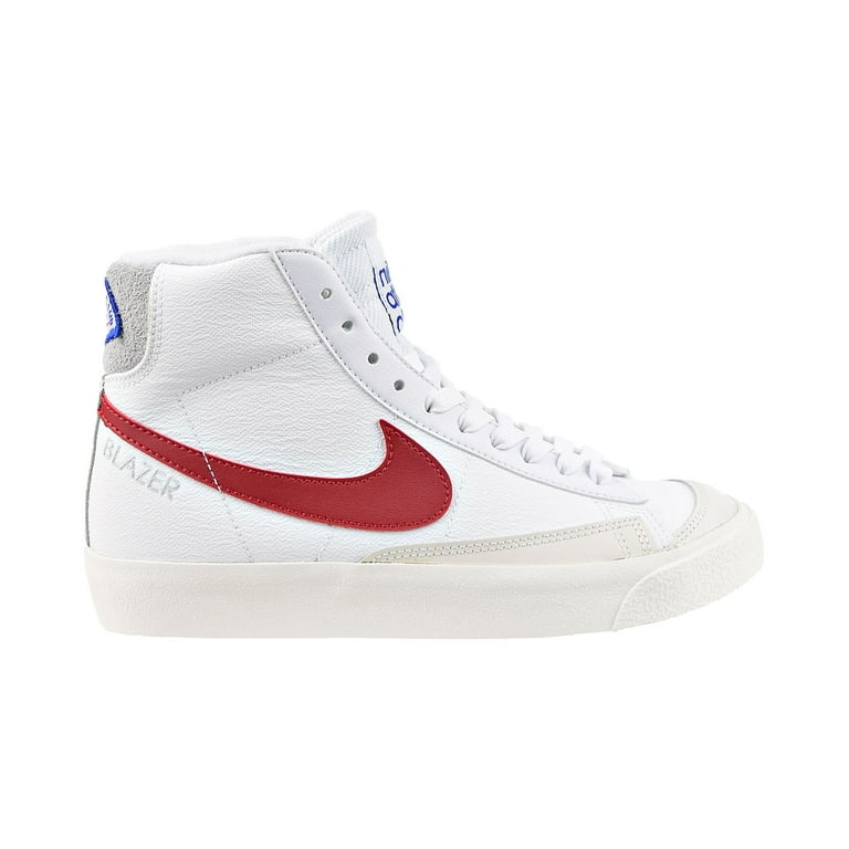 Nike Blazer Mid '77 SE (GS) Big Kids' Shoes White-Gym Red-Light