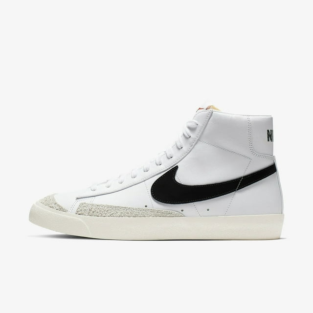 Nike Blazer Mid '77 VNTG Unisex Shoes Size 10.5, Color: White/Black ...