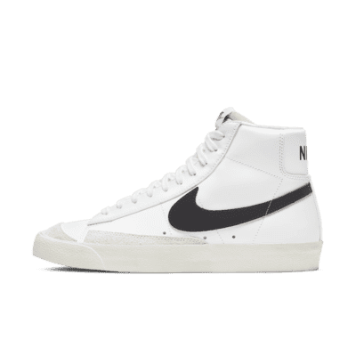 Nike Blazer Mid '77 Vintage Men's Shoes Color: White/Black Size: 15