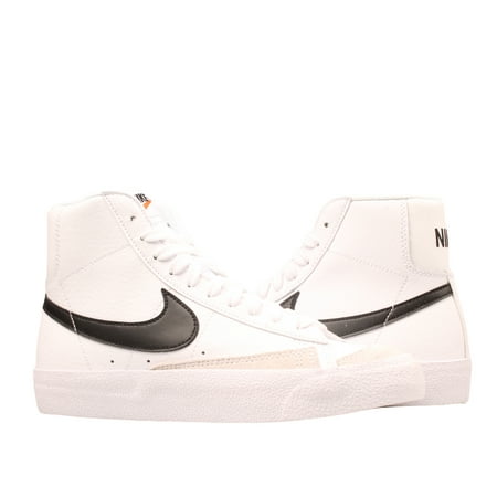 Nike Blazer Mid 77 White Black Orange Skateboard Youth Shoes Fits Women