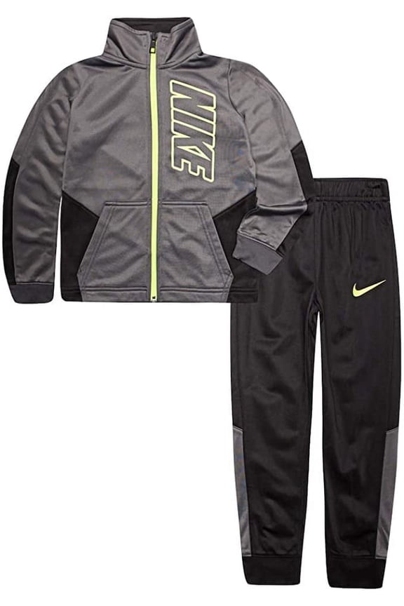 Block Full Zip Tricot Jacket & Pants Set 6 months