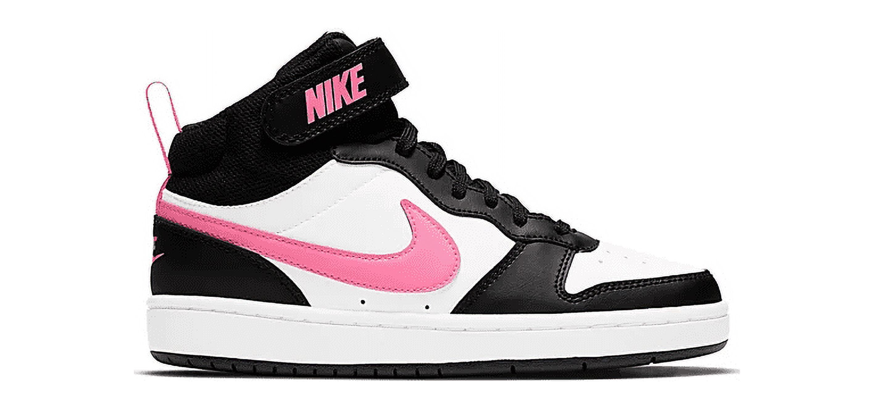 Boy's Court Borough Mid 2 (Big Kid) Black/Sunset Pulse/White 5 Big Kid M