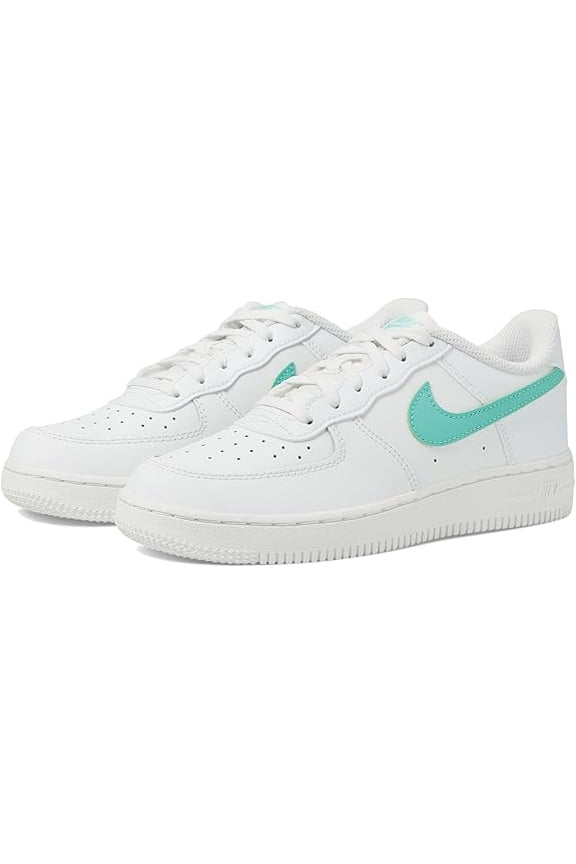 Boy's Force 1 Low (Little Kid) Summit White/Emerald Rise 11 Little Kid M