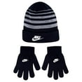 thumbnail image 1 of Nike Boy`s Futura Foldover Beanie & Glove 2 Piece Set, 1 of 1