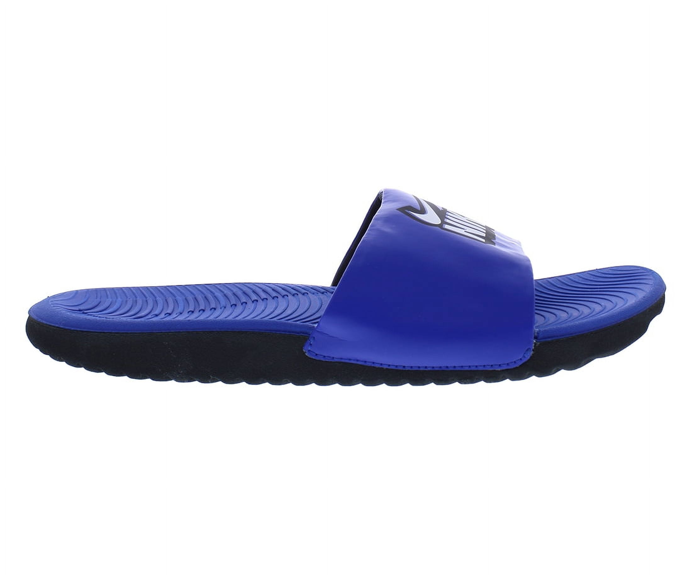 Slide Sandal Nike Men's Kawa Slides Blue Nike Kawa Slide Fun