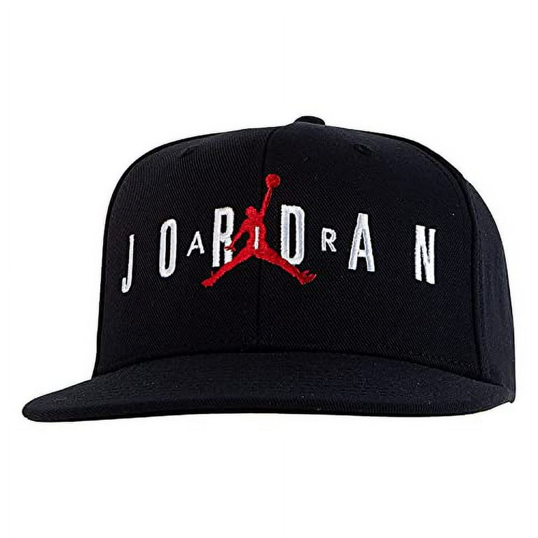 Nike Boy`s Jordan Jumpman Air Black Adjustable Snap Cap 9A0128-023