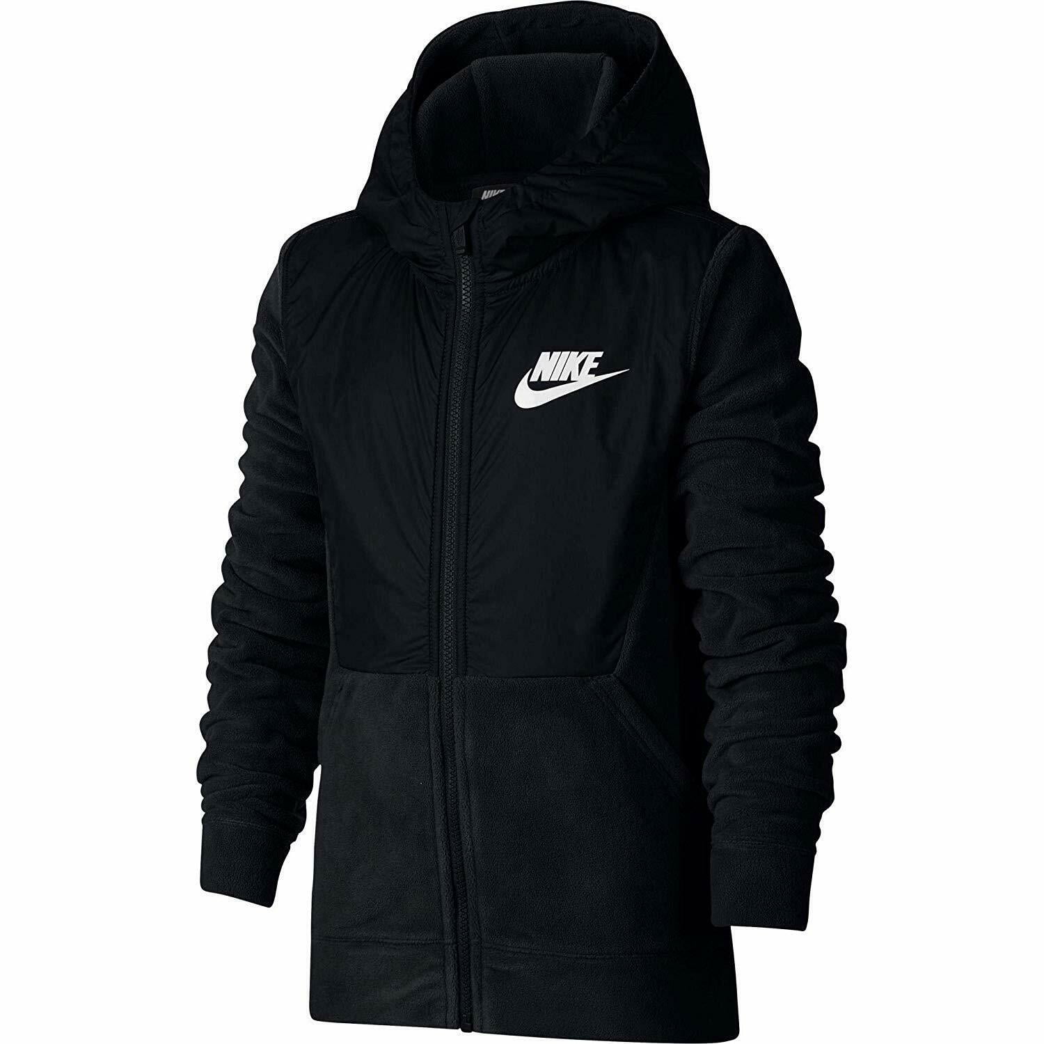 nike polar fleece full zip hoodie