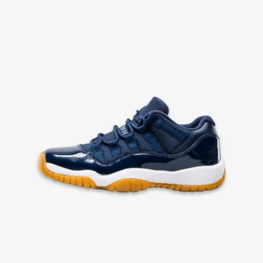 Nike Boys Air Jordan 11 Retro Low "Midnight Navy" Midnight Navy/White 528896-405