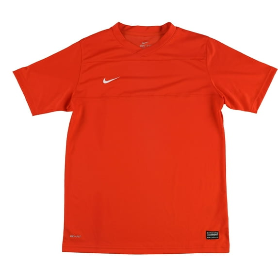 Nike Boys Authentic Unisex Soccer Jersey, Orange, Big Kids (8-20), M