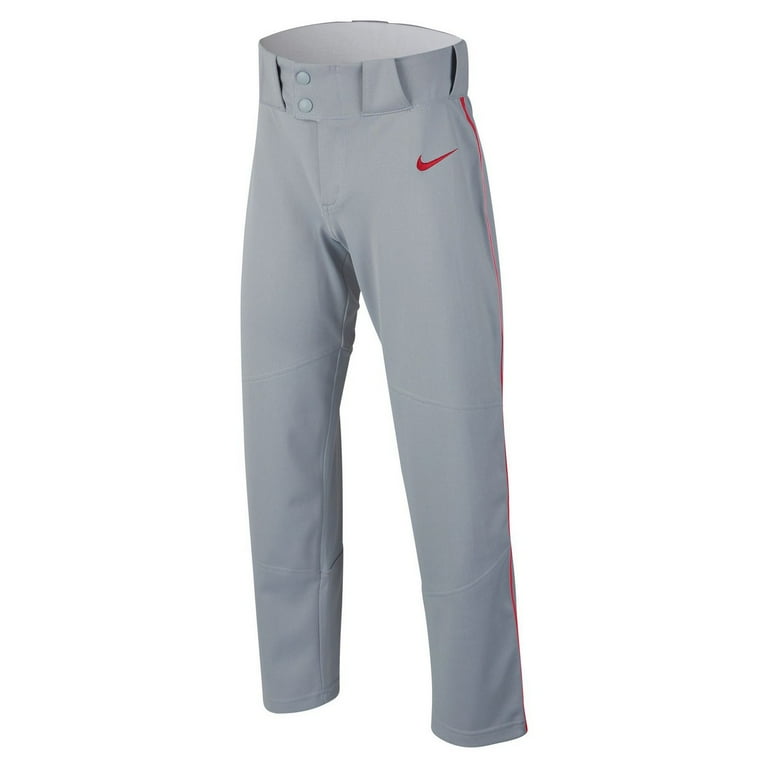 Nike Boys Baseball Pants Grey with Red Lining Size XL Walmart