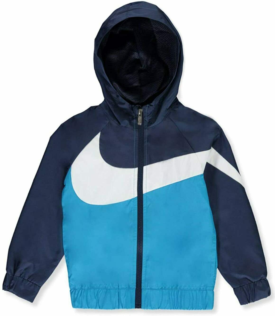 Nike Boys' Color Block Logo Windbreaker Jacket Size 5 (Small) - image 1 of 1