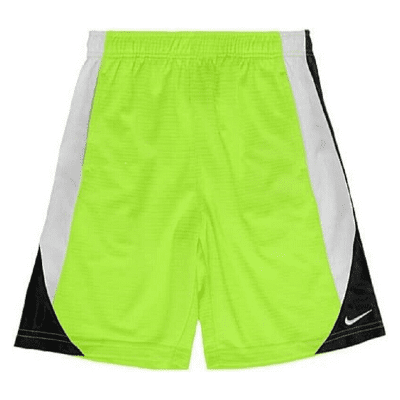 Nike Boys' Colorblocked Avalanche Shorts , Volt (Neon Yellow) , Size 6