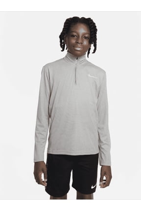 Boys' Dri-FIT Poly+ 1/4-Zip Training Top