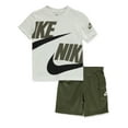 thumbnail image 1 of Nike Boys' Futura Shorts Sets Color: olive Size: 4, 1 of 1