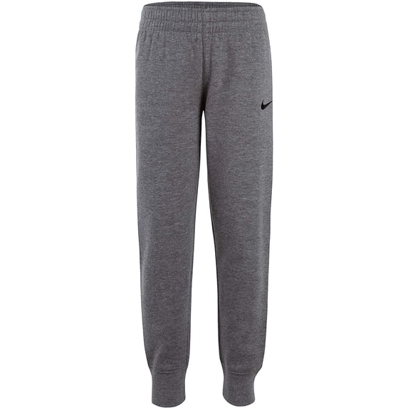 Nike Boys Little Fleece Jogger Pants Discontinued 4 Gray Dark Grey Heather