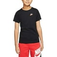 thumbnail image 1 of Nike Boys NSW Tee Embroidery Logo Futura T-Shirts AR5254-011 Size S, 1 of 4
