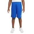 thumbnail image 1 of Nike Boys Plus Size Dri-Fit Training Shorts (Extended Size) Medium+ Blue DM9119-480, 1 of 5