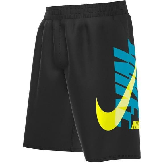 Nike Boys' Shift Breaker 7” Volley Swim Shorts (Black, XL)