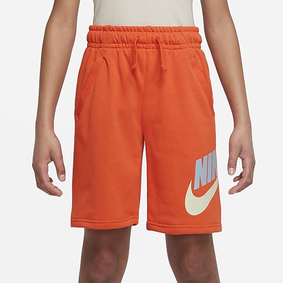 Nike Boys Sportswear Club Hbr Fleece Shorts Big Kids Large