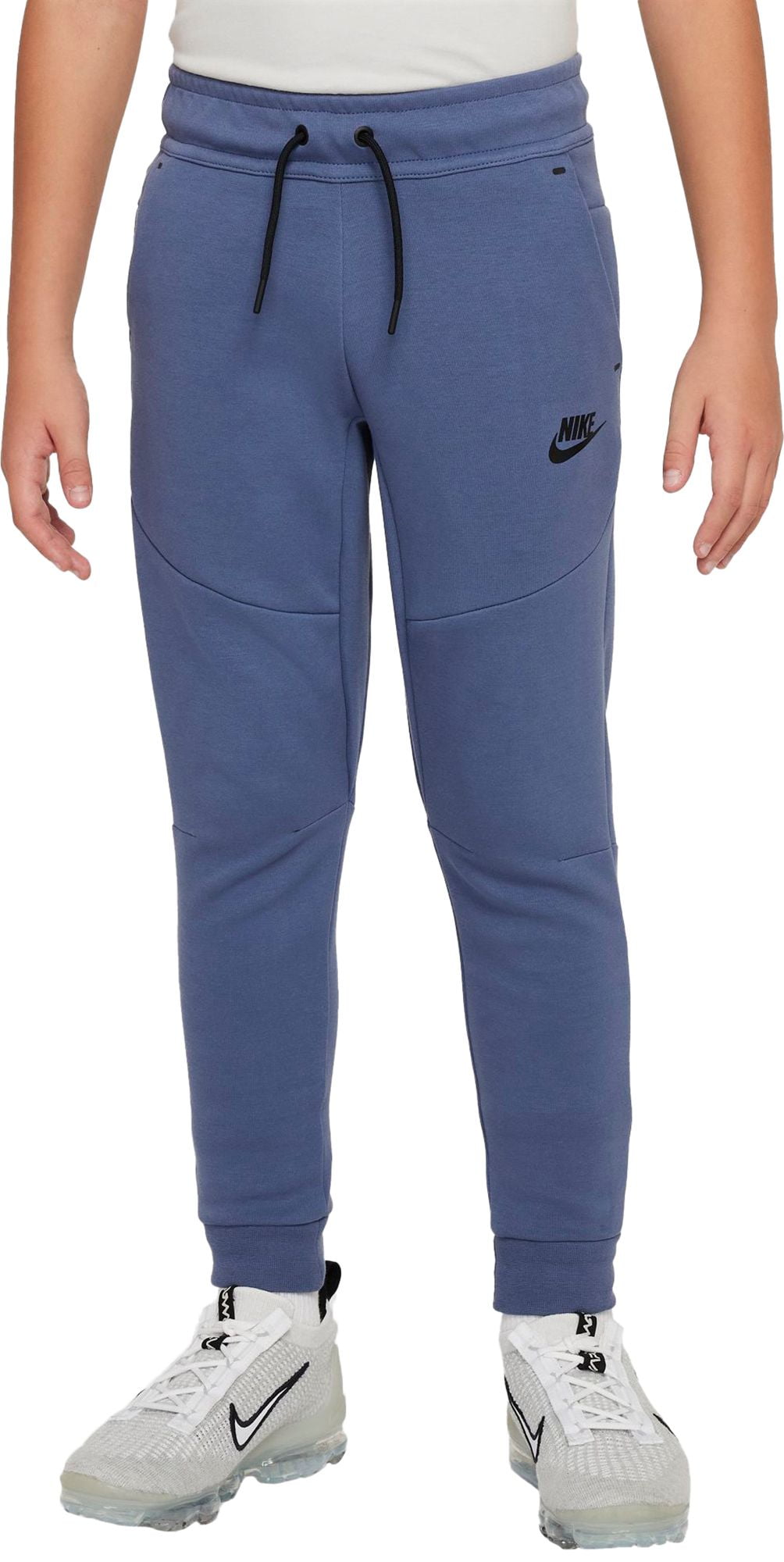 Nike Boys' Sportswear Tech Fleece Pants (Diffused Blue/Black, L