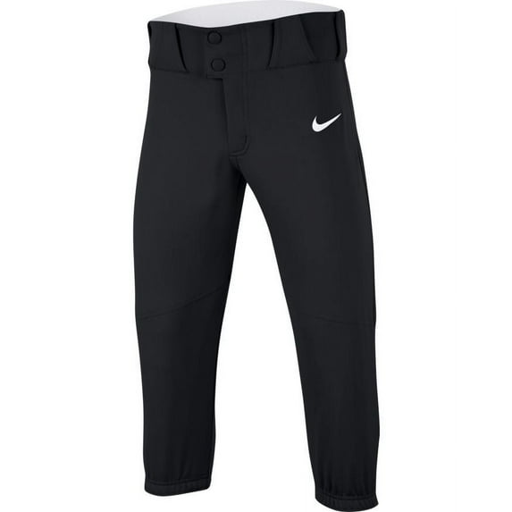 Nike Boys' Vapor Select High Baseball Pants (TM Black/TM White, XL)