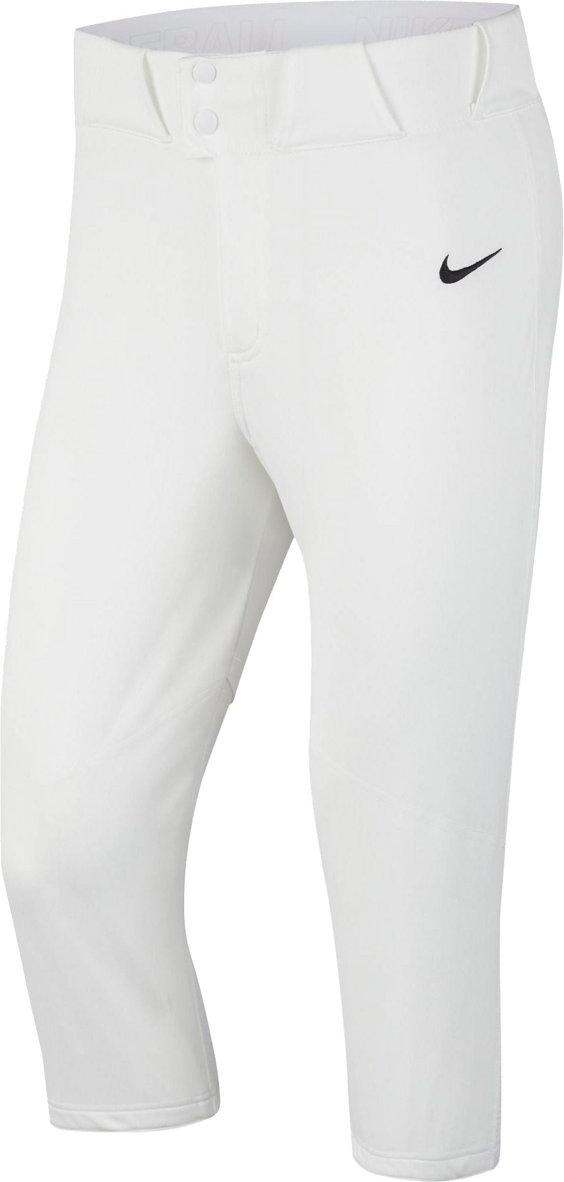 Nike Boys' Vapor Select High Baseball Pants (TM White/TM Black, XS