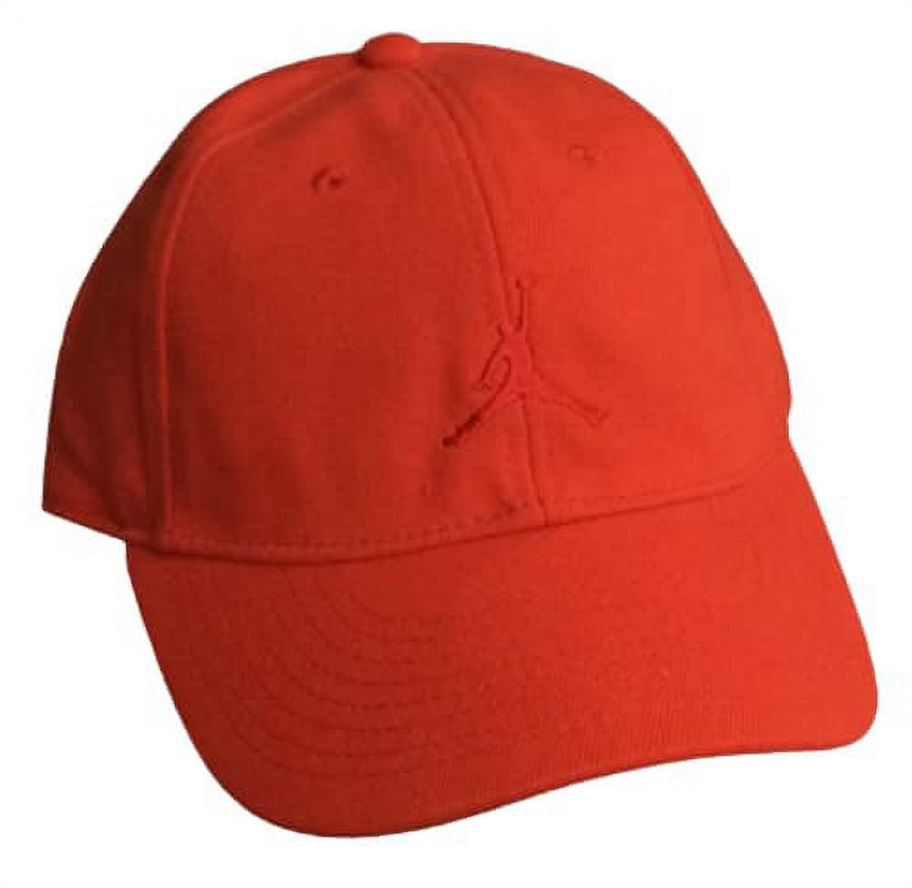 Nike Boys Youth Jordan Jumpman Hat Cap Orange Adjustable 9A1922N3B