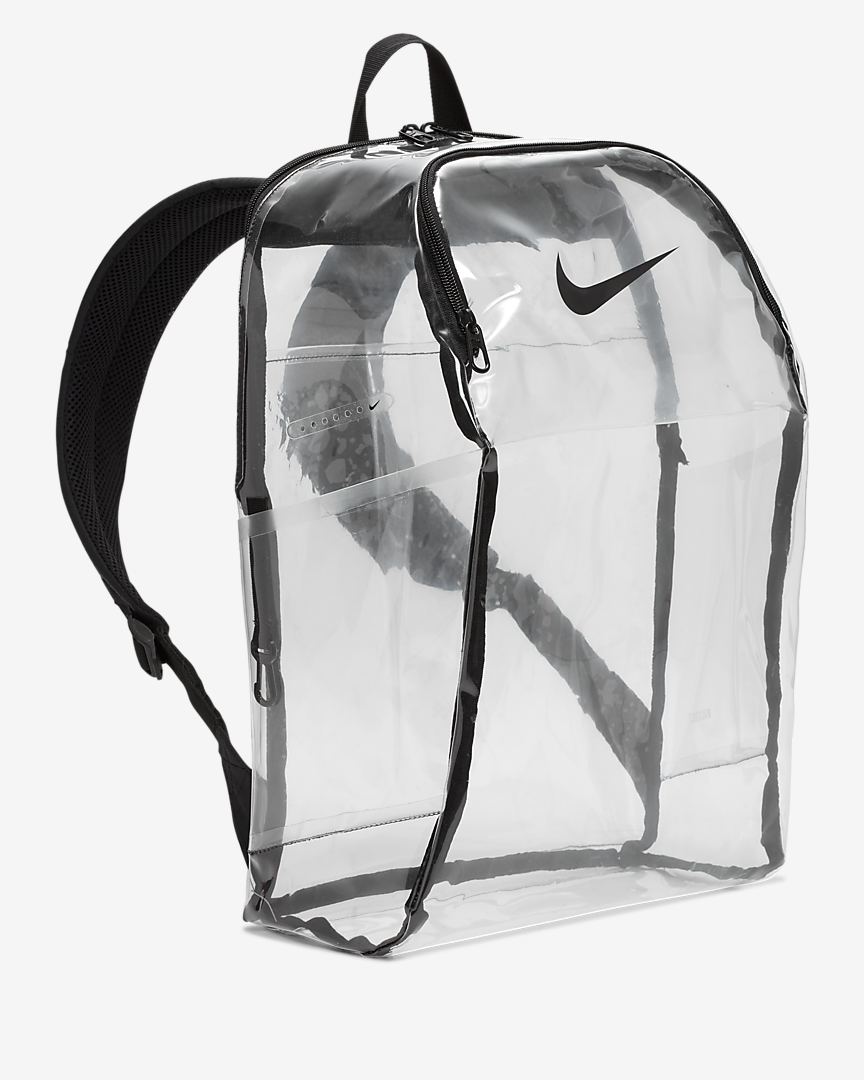 Nike Brasilia Clear / Transparent Training Backpack BA6553 910 - image 1 of 3