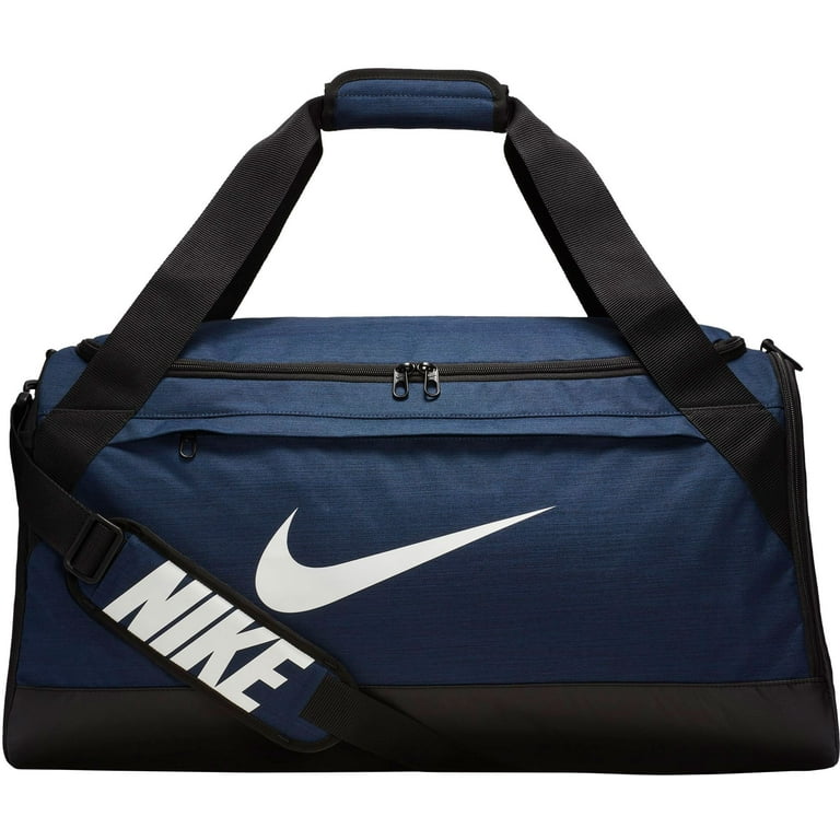 NEW ,NIKE 'BRASILIA UNISEX BLACK MEDIUM SOLID TRAINING DUFFEL BAG