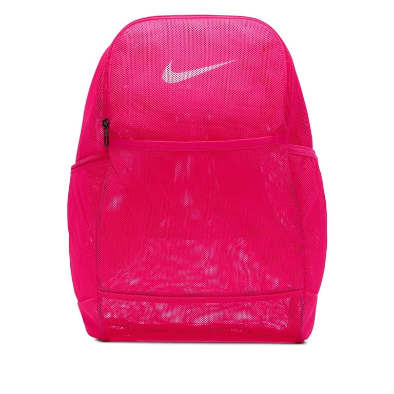 kids nike brasilia 7 mesh backpack Training Pink access storage Nike Brasilia Medium 24L Backpack,