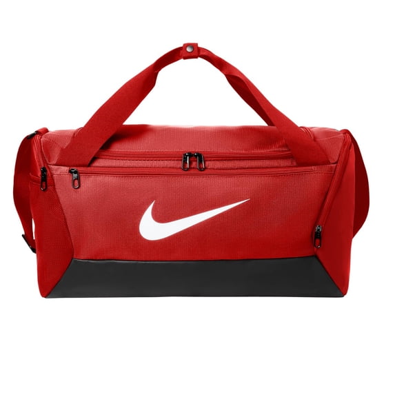 Nike Brasilia Small Training Duffel Bag in black, 20 in L x 11 in W x 11 in H