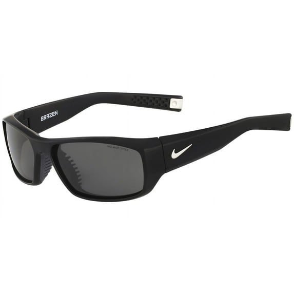 Nike Men’s Brazen Black Wrap Sunglasses with MAX Optics EV0571G-001