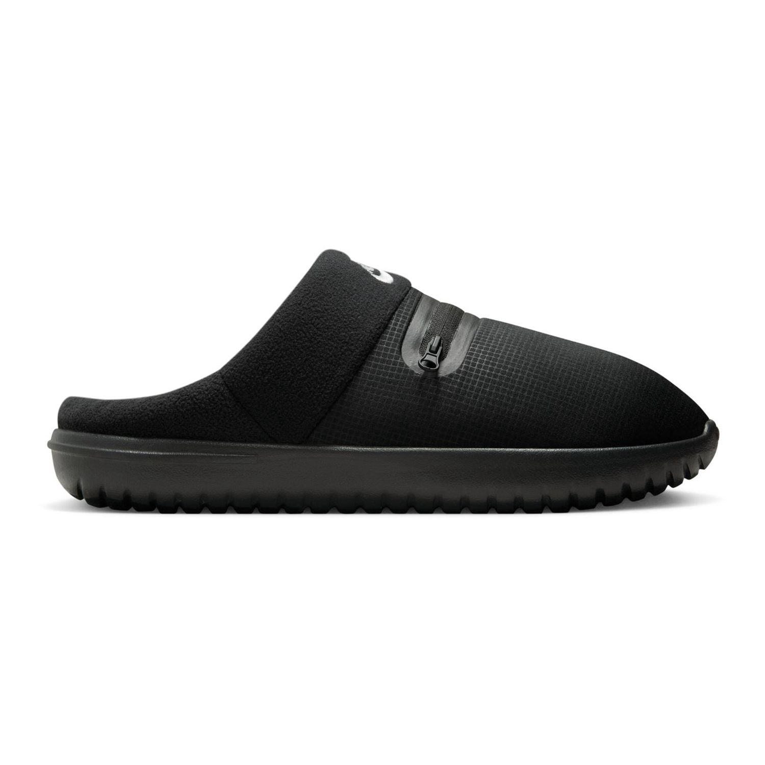 MEN\'S NIKE Burrow  Black/Metallic Silver/Black Slip On Shoes Burrow  main image 4