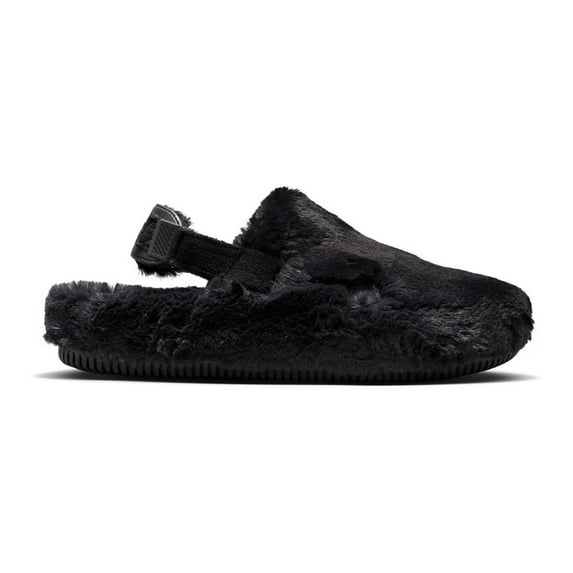 Nike Calm Mule Slides Women’s Size 10 Triple Black Rubber Sandals FB2186 001