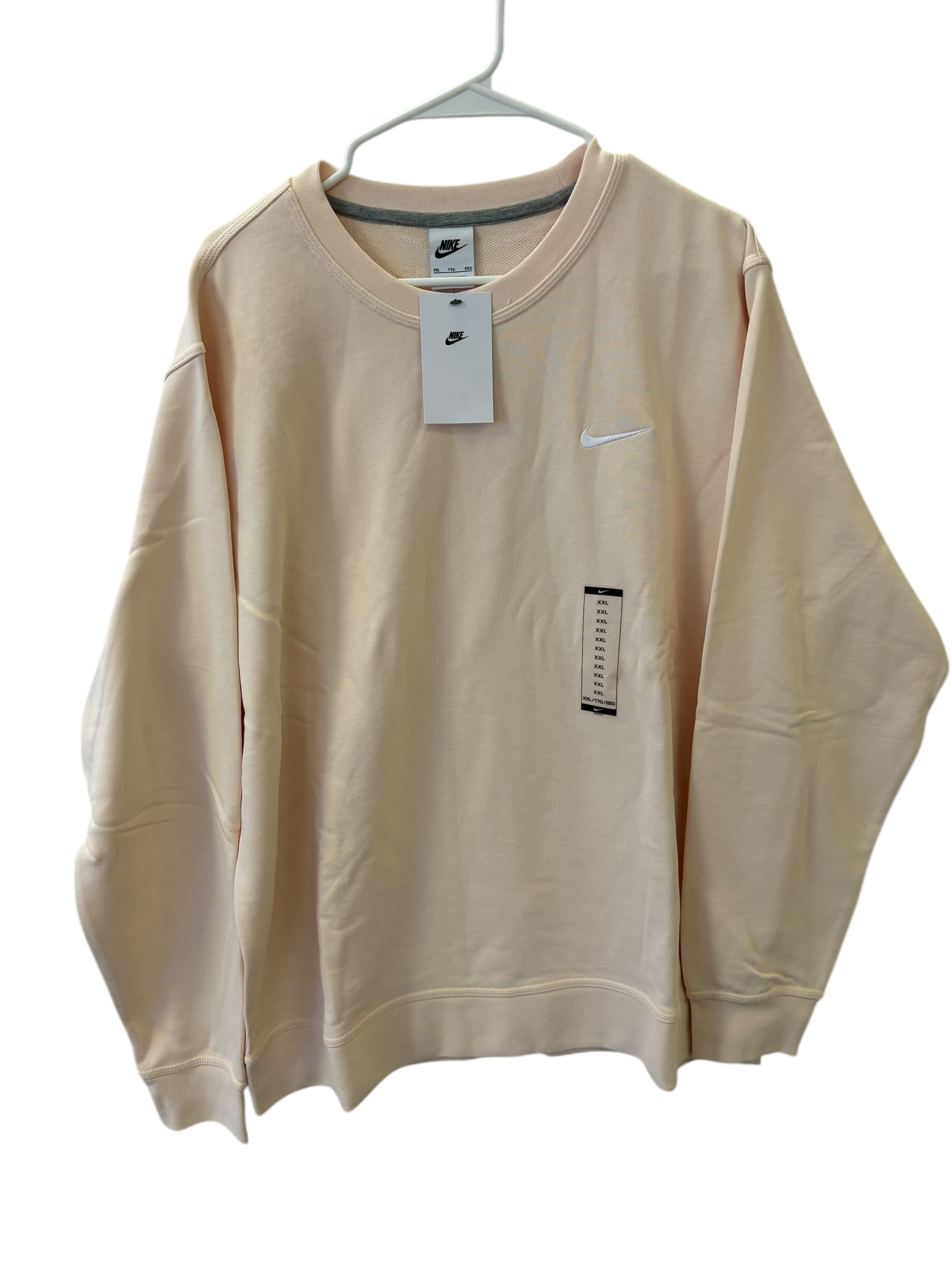 Nike Casual Long Sleeve Men's Sweater Size XX-Large Light/Pastel